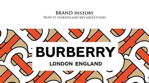 burberry history and background|where did burberry originate.